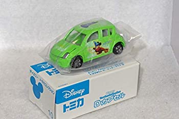 【中古】「ほぼ新品」トミカ ディズニートミカコレクション Dカプセル トヨタ WiLL Vi ミッキーマウス グリーン TOMY Disney Tomica Collection