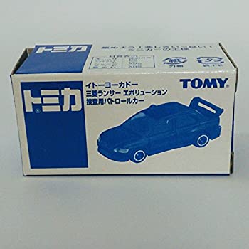 【中古】トミカ 三菱 ランサー エボリューション 捜査用パトロールカー 【イトーヨーカドー】|オマツリライフ別館