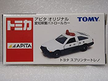 【中古】「未使用品」タカラ トミカ（TOMICA） TOMY アピタ　オリジナル　愛知県警パトロールカー　トレノ（ハチロク・８６）
