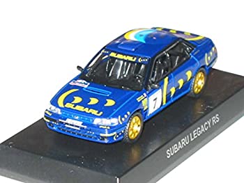 【中古】「ほぼ新品」京商 1/64 スバル ミニカーコレクション インプレッサ レガシィ ＲＳ No7