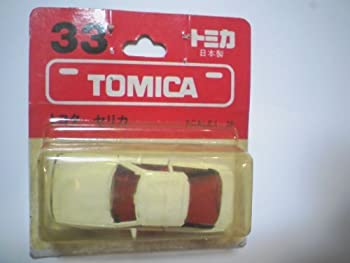 【中古】「ほぼ新品」日本製 トミカ 33 トヨタ セリカ 白 ブリはやりっ児 SCALE 1/58