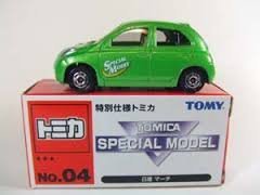 【中古】「未使用品」トミカ NO.4 日産 マーチ 緑 【特別仕様 トミカ 】