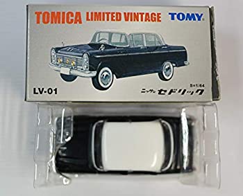 【中古】トミカリミテッド　LV－01ｃ　日産セドリック　黒（白屋根）