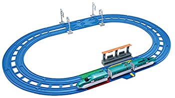 【中古】「ほぼ新品」プラレール レーンがクロス! E5系新幹線はやぶさベーシックセット