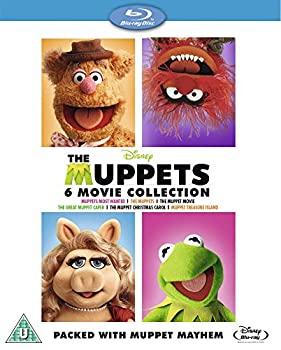【中古】「ほぼ新品」The Muppets Bumper 6 Movie Box Set [Muppets Most Wanted The Muppets (2011) The Muppets Movie (1979) The Great Muppet