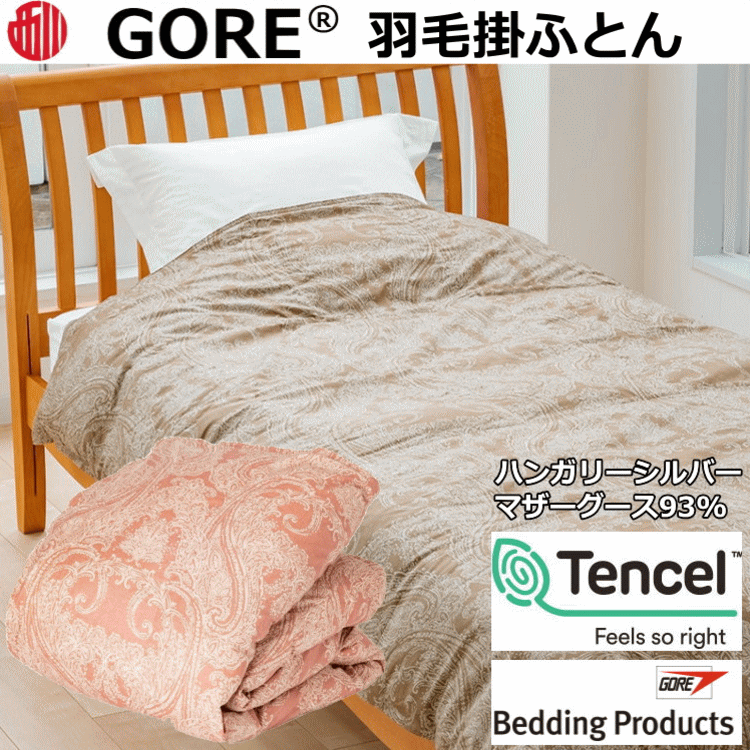 楽天市場】西川プレミアム ゴア羽毛合掛けふとん 春・秋用 ポーランド