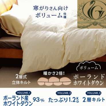 楽天市場】羽毛布団 2層式 プレミアムゴールドラベル ポーランド産