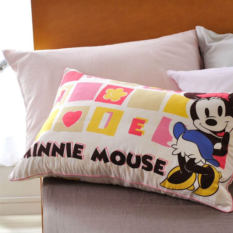 ディズニー 枕カバー ミニー 43×63cm ピローケース メール便可 おめざめばざーる