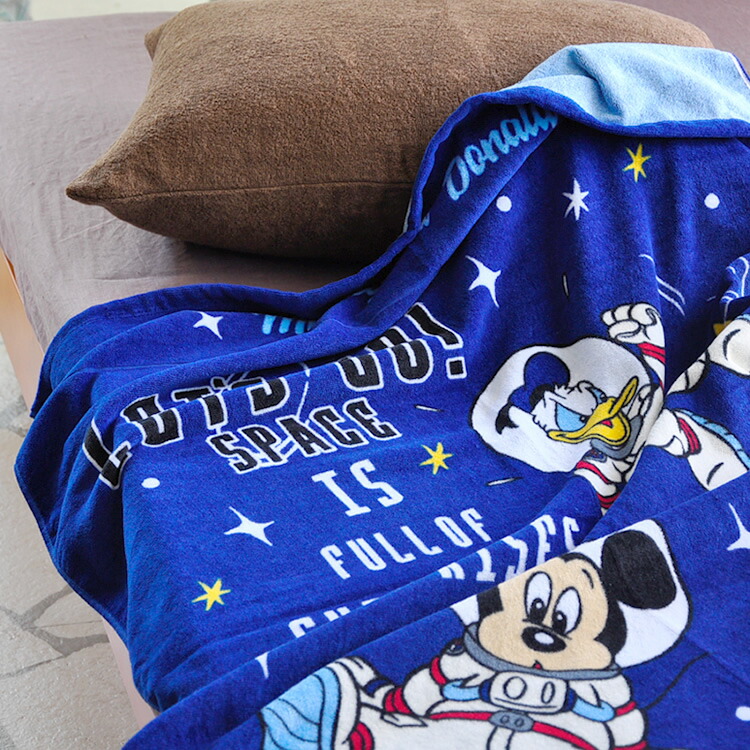 ★148 ミッキー 楽天市場】タオルケット お昼寝ケット ディズニー ミッキー スペース