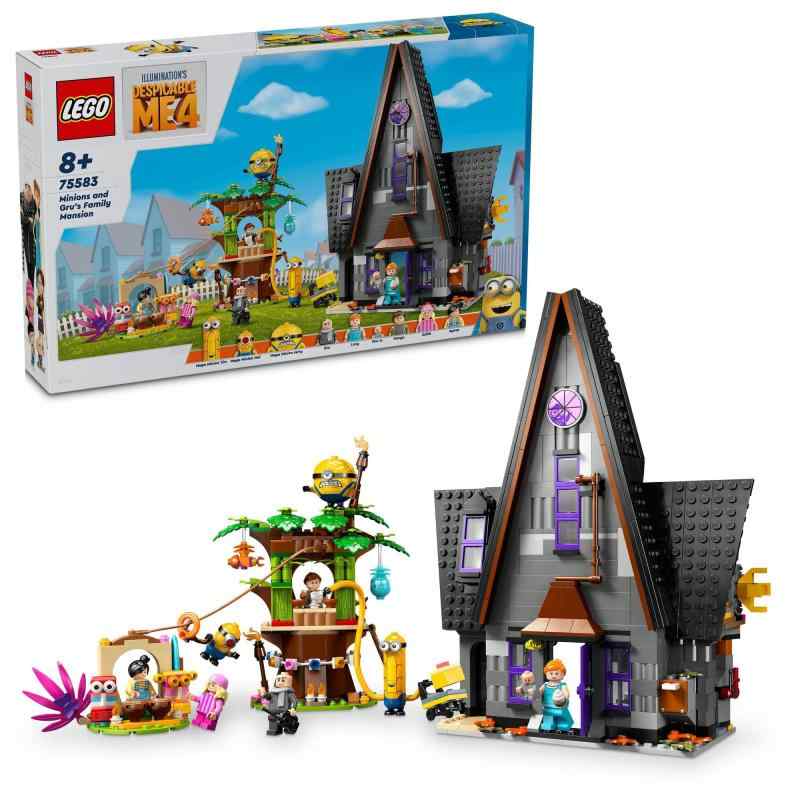 レゴ(LEGO) ミニオン ミニオンとグルー身寄りのおうち 手あそび 手あそび 生まれ落ちる日 差し上げ物 立ちはだかる 御嬢さん お坊っちゃん 小わっぱ 8歳 9歳 10歳 小学生 ごっこ命のせんたく おままごと 75583