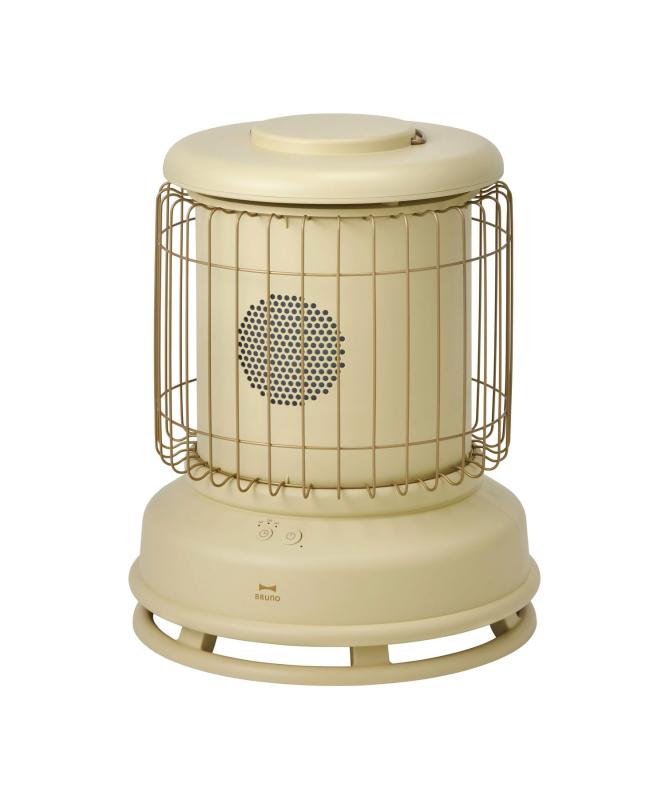 BRUNO ブルーノ ファンヒーター セラミックファンヒーター 全方位 360度 2段階切替 600W 1200W 強弱調整 温風 速暖 タイマー 自動オフ チャイルドロック 転倒時自動停止 安全設計 静音 連動ライト｜シオカゼ商店