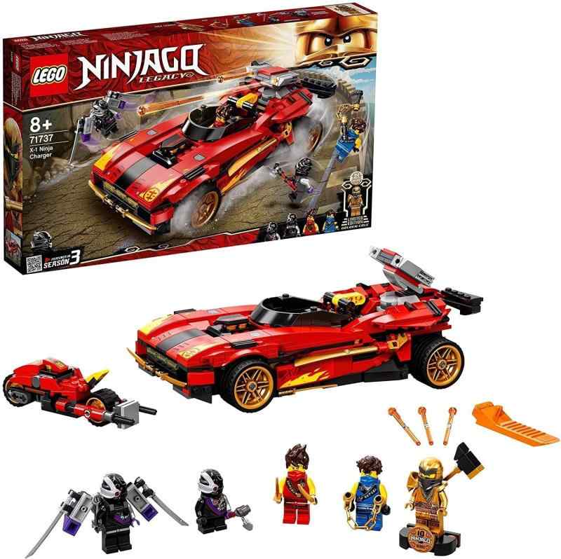 レゴ(LEGO) ニンジャゴー X-1 ニンジャ・チャージャー 71737 手あそび 立ちはだかる 差し上げ物 忍びの者 にんじゃ 乗物 のりもの 御坊っちゃん 8歳以上