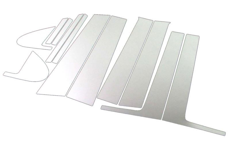 フリード GB3 GB4 超鏡面ステンレスメッキピラーパネル バイザー無用 12PC 【 PIL-SIL-314 】 GB B3 B4 3 4 4696|シオカゼ商店
