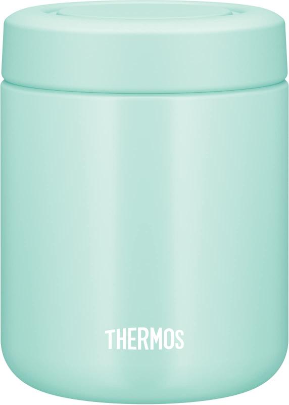 サーモス 真空断熱スープジャー 400ml ミント スタンダードモデル 保温保冷 お手入れ簡単 口当たりがやさしい丸口設計 JBR-401 MNT