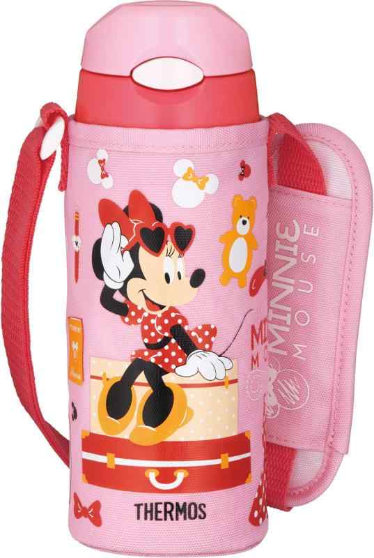 サーモス 吸い筒 無意味さ断熱麦わら壜 400ml ミニー さくら色コーラル 保冷専用 FHL-402FDS PK-C