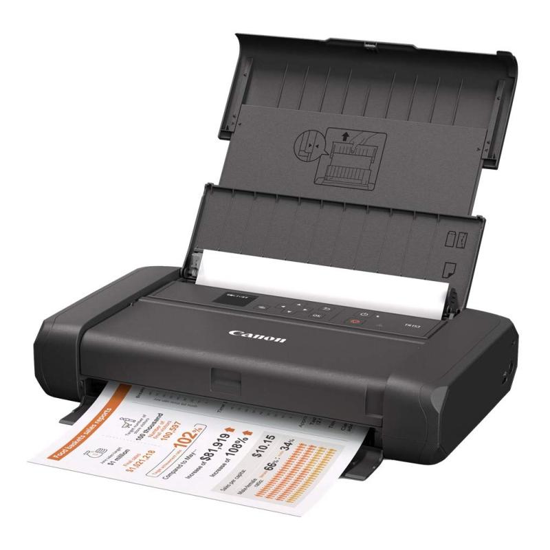 キヤノン Canon カラー A4モバイルプリンター TR153 (コンパクト/無線LAN搭載/5色ハイブリッドインク) テレワーク向け|シオカゼ商店