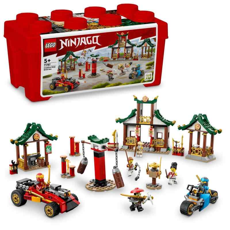レゴ(LEGO) ニンジャゴー ニンジャのアイデアボックス席 差し上げ物 71787 遊び道具 差しつかえる 生まれ落ちる日差し上げ物 忍びの者 にんじゃ お坊っちゃん 5歳以上