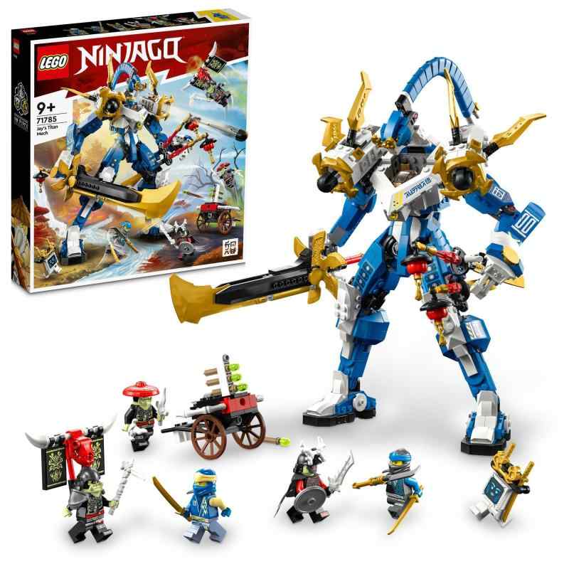 レゴ(LEGO) ニンジャゴー ジェイのチタン仕組み 遊び道具 遊び道具 差し上げ物 生まれ落ちる日 差しつかえる クリスマス お坊っちゃん 御姉さん 赤ちゃん 9歳 10歳 11歳 小学生 立ちはだかる 自動人形 71785