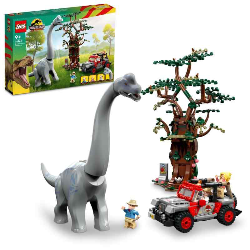 レゴ(LEGO) ジュラシック・ワールド ブラキオサウルスの森 手あそび 手あそび 差し上げ物 生まれ落ちる日 立ちはだかる クリスマス お坊っちゃん お嬢さん ちびっ子 9歳 10歳 11歳 小学生 恐竜 毛の荒物 毛の荒物 76960