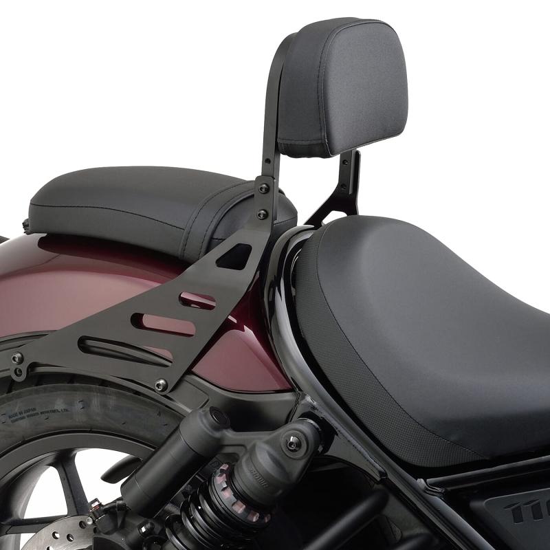 デイトナ(Daytona) レブル1100/DCT/T(21-23)専用 バックレスト ライダー&タンデム対応 リバーシブルバックレスト 17798|シオカゼ商店