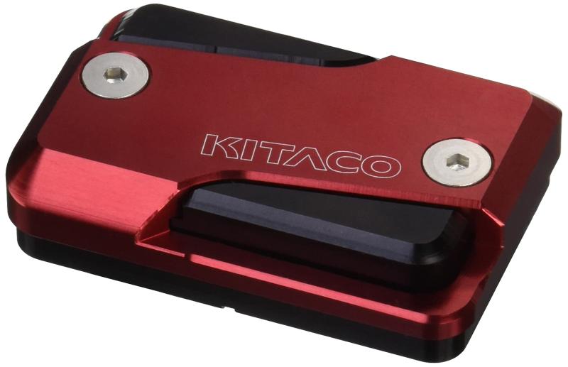 キタコ(KITACO) マスターシリンダーキャップ タイプ5 (レッド) クロスカブ110 ダックス125 スーパーカブC125 グロム CBR250R PCX125 シグナスX マジェスティ250 Z125プロ等 524-0005030