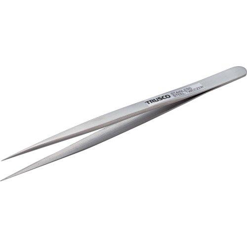 TRUSCO(トラスコ) 高精度ステンレス製ピンセット 140mm 長極細型 TSP-76 × 10本 【ケース販売】|シオカゼ商店