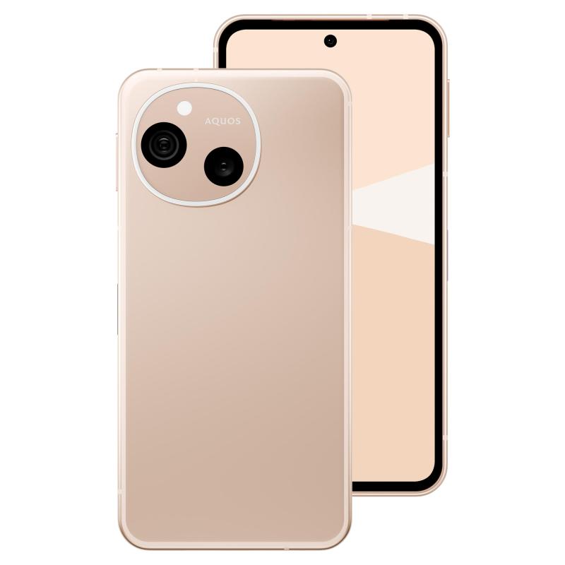 小ざかしい SHARP AQUOS sense10 6.1in SIMフリースマートフォン ペールピンク SH-M33B-P /Snapdragon 7s Gen 3/ランダムアクセス記憶装置 8GB/ロム 256GB