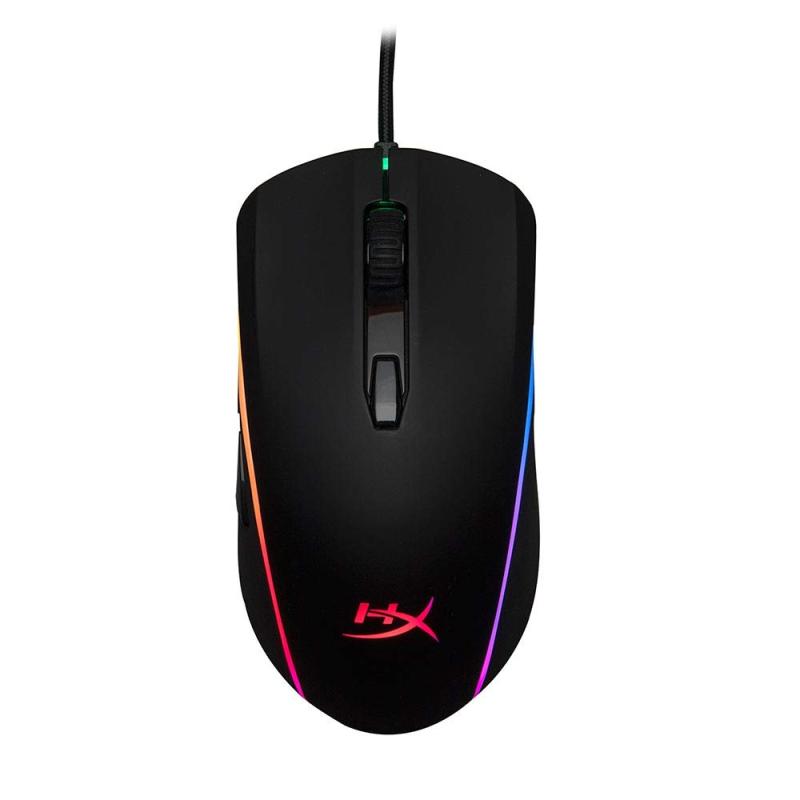HyperX Pulsefire Surge RGB ゲーミングマウス ゲーマー向け 光学式 DPI調整可 Omron製スイッチ HX-MC002B ( 4P5Q1AA )