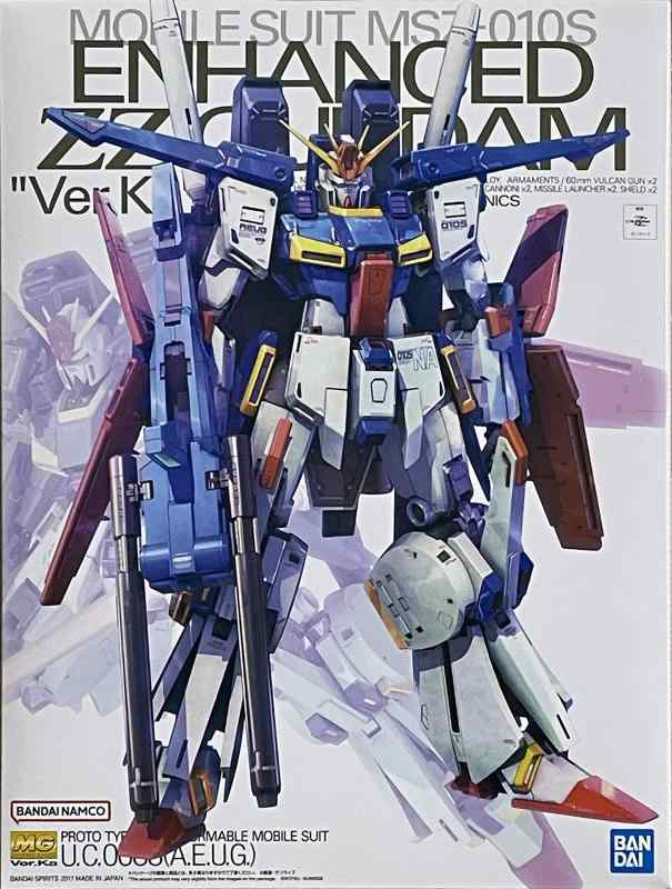 プレミアムバンダイ 1/100 MG MSZ-010S 強化型ダブルゼータガンダム Ver.Ka/未組立 機動戦士ガンダムZZ