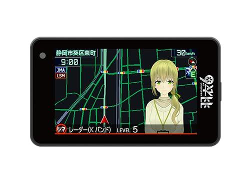 ユピテル(Yupiteru)SUPER CAT レーザー&レーダー探知機 羽衣6 葵茶々(CV:汐入あすか)モデル H6-Chacha01|シオカゼ商店