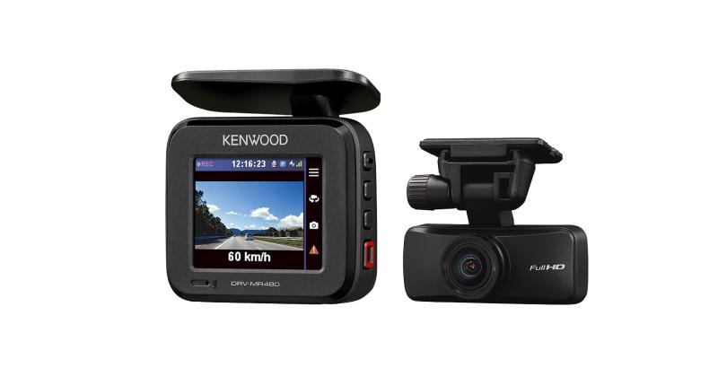 ケンウッド 運転リコーダー DRV-MR480 前後映画化 2写真機 楽になること生産品 前後2写真機に「HDR」積み上げる 黒いこと KENWOOD