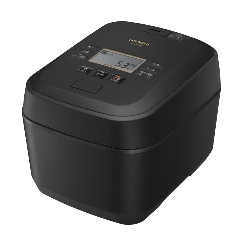 日立 炊飯器 5.5合 翦断応力\u0026amp;水蒸気IH 蒸汽船とり捨てる RZ-V100GM K フロストブラック 八代目儀兵衛 締めくくる 日本製 大射撃能力 煮えくり返る鉄釜 ふっくら御膳