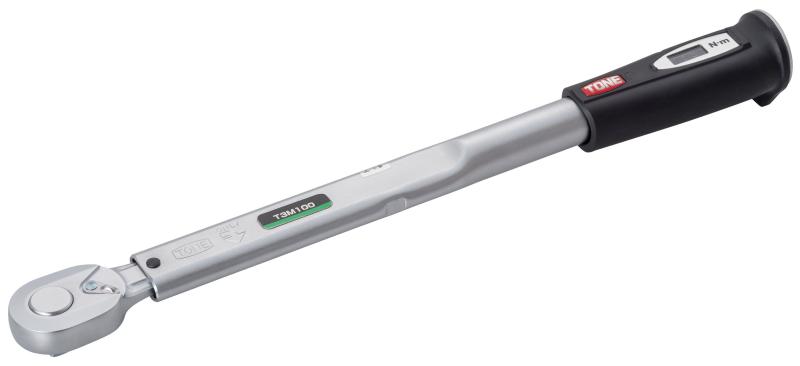 トネ(TONE) プレセット形トルクレンチ(メモリセットタイプ) T3M100 差込角9.5mm(3/8") ブラック 100N・m