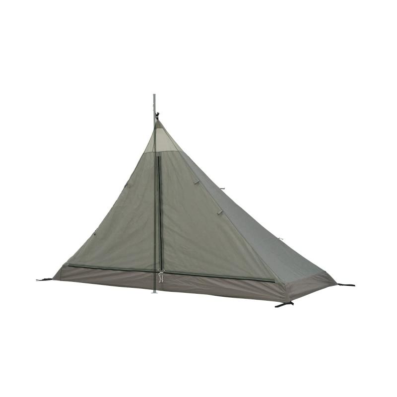 DOD(ディーオーディー) ワンポールテントRX(M)用ハーフインナーテント TN3-950-GY｜シオカゼ商店 11,270円