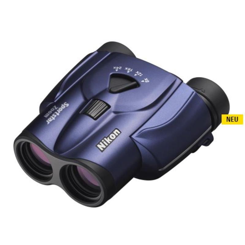 Nikon 望遠レンズ小型望遠鏡 運動競技はやりっ児望遠レンズ 8-24x25 ポロプリズム式 8-24倍25差しわたし 白いこと Sportstar Zoom SPZ8-24X25WH ライブ 音楽会 運動競技御覧なさる