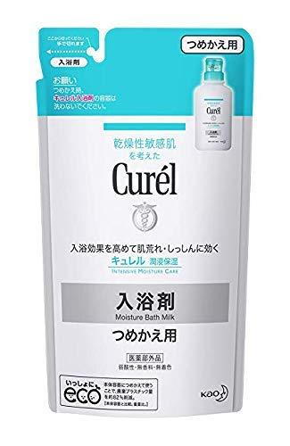【名取り草】キュレル 湯浴み剤 つめかえ用 ３６０竓 ×１０個仕掛ける その他-日用品雑貨・文房具・手芸