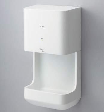 TOTO クリーンドライ（ハンドドライヤー）【TYC320W】高速タイプ〈100V仕様〉ヒーター内蔵