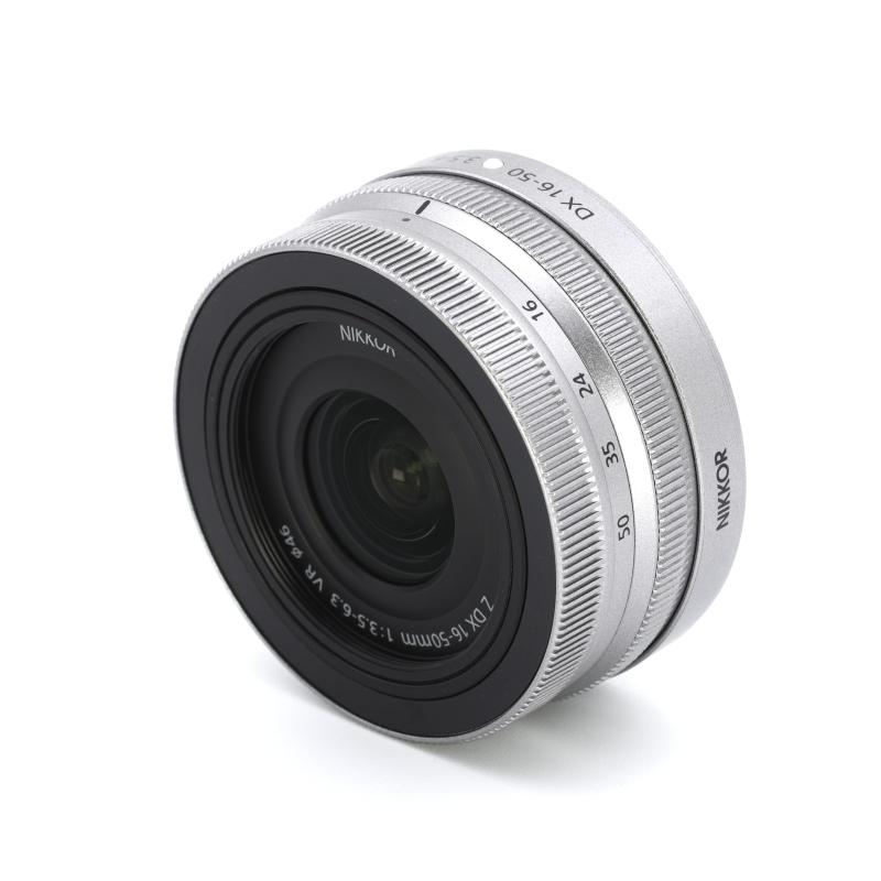 Nikon 標準ズームレンズ NIKKOR Z DX 16-50mm f/3.5-6.3 VR シルバー Zマウント DXレンズ NZDXVR16-50SL|シオカゼ商店