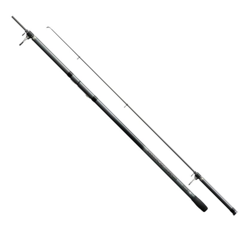 シマノ(SHIMANO) ロッド 投げ竿 17 ホリデースピン (振出) 385FXT 軽快な投げ釣り用 全長3.85m 自重340g ブラック