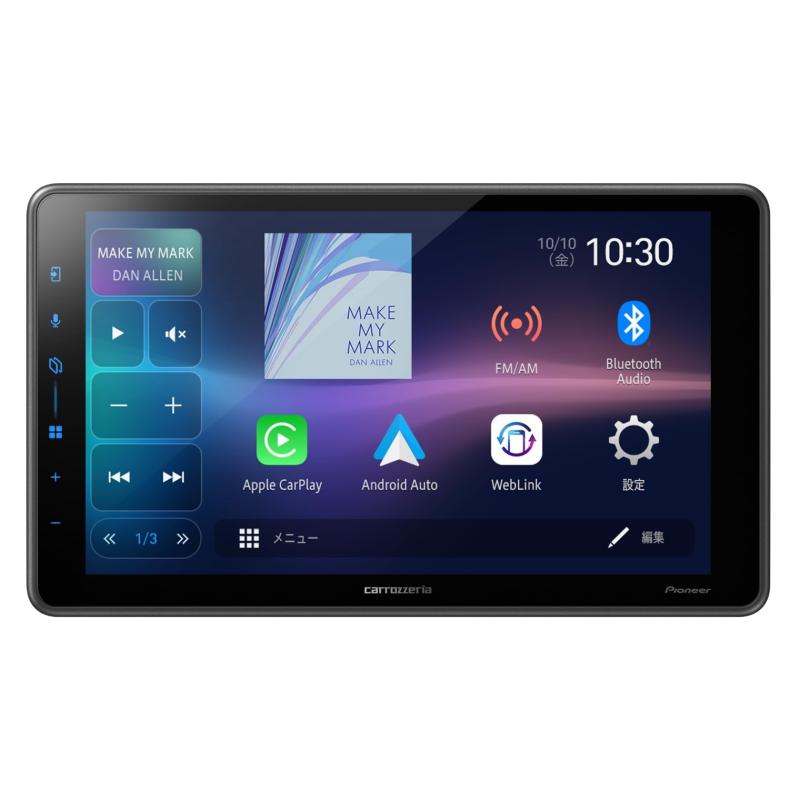 Pioneer ディスプレイオーディオ DMH-SF600 9インチ フローティング 1D ワイヤレス AppleCarPlay AndroidAuto Buletooth カロッツェリア|シオカゼ商店