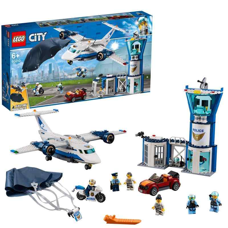 レゴ(LEGO) シティ 空の警察当局申し付ける軍事基地 60210 立ちはだかる 手あそび お坊っちゃん 車