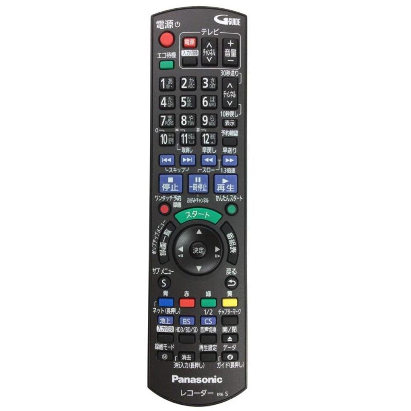 パナソニック Panasonic ブルーレイ・DVDプレーヤー・レコーダー リモコン TZT2Q011218 N2QAYB000349、N2QAYB000607、N2QAYB000697、N2QAYB000782、N2QAYB000783、N2QAYB0
