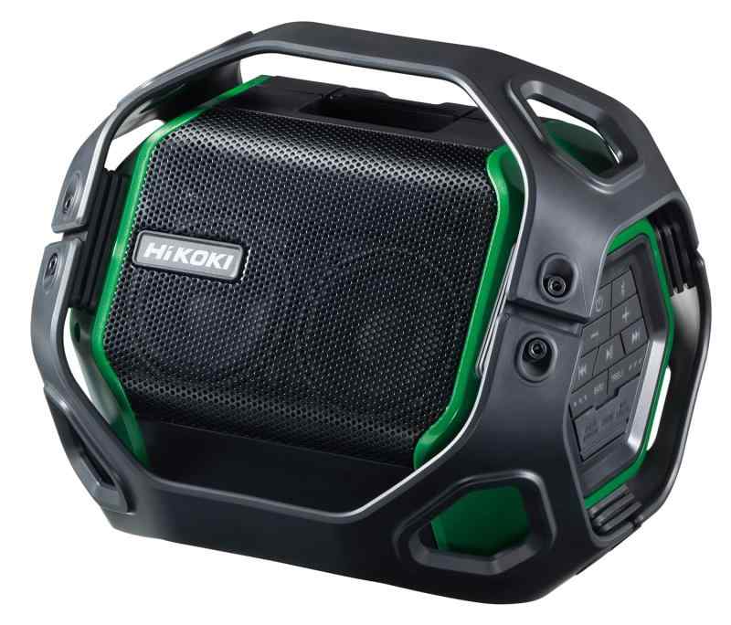 HiKOKI(ハイコーキ) コードレススピーカー 本体のみ 乾電池・申し受ける器別売 ACアダプター付 US18DA(NN)