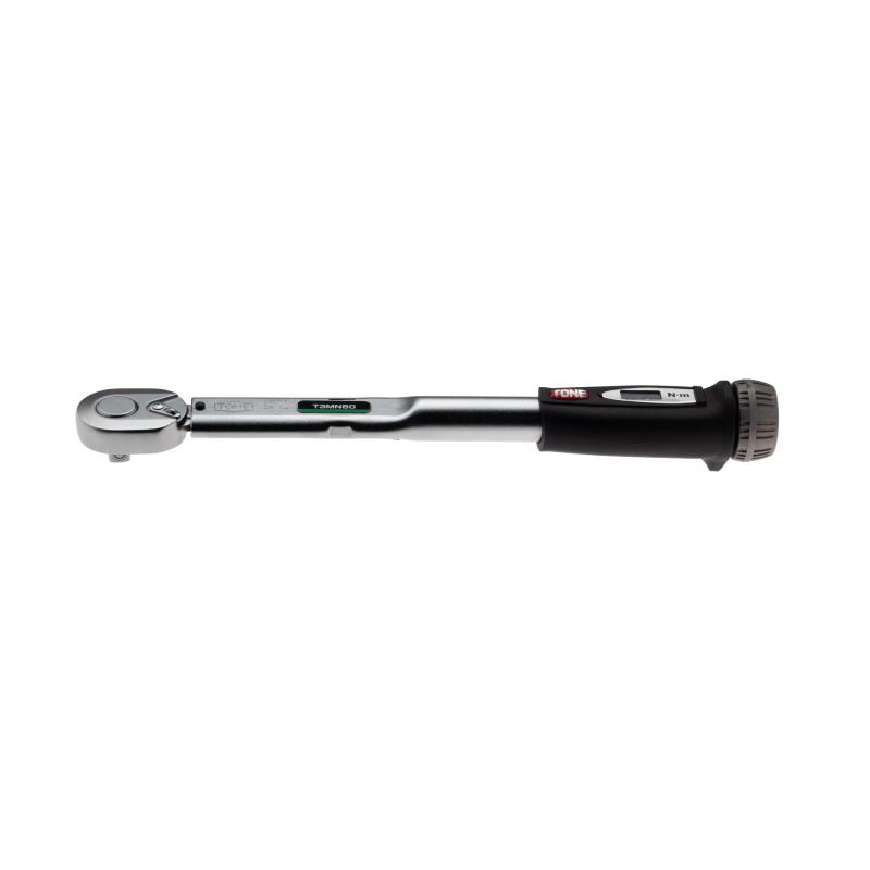 トネ(TONE) プレセット形トルクレンチ(ダイレクトセットタイプ) T3MN50-QL 差込角9.5mm(3/8") ブラック 50N・m|シオカゼ商店
