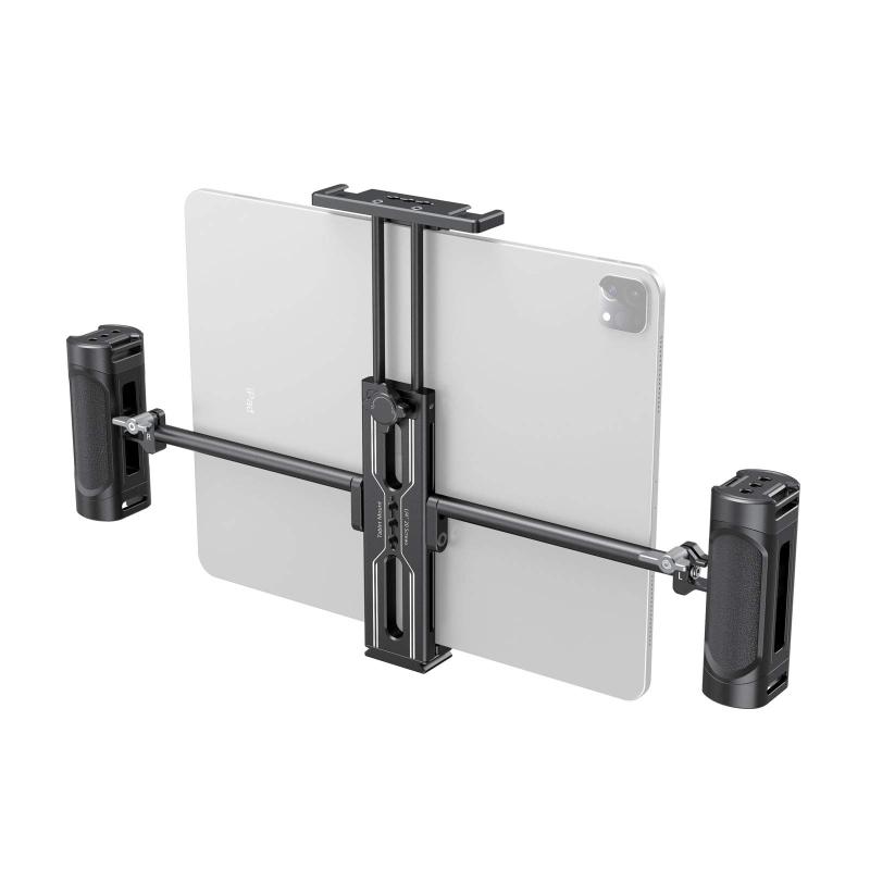 SmallRig 経口避妊薬用三脚ホルダー・グリップキット 軽銀製 アルカスイスプレート付き添い人 iPad Pro/iPad Air/iPad/iPad Mini用経口避妊薬アダプタ2929