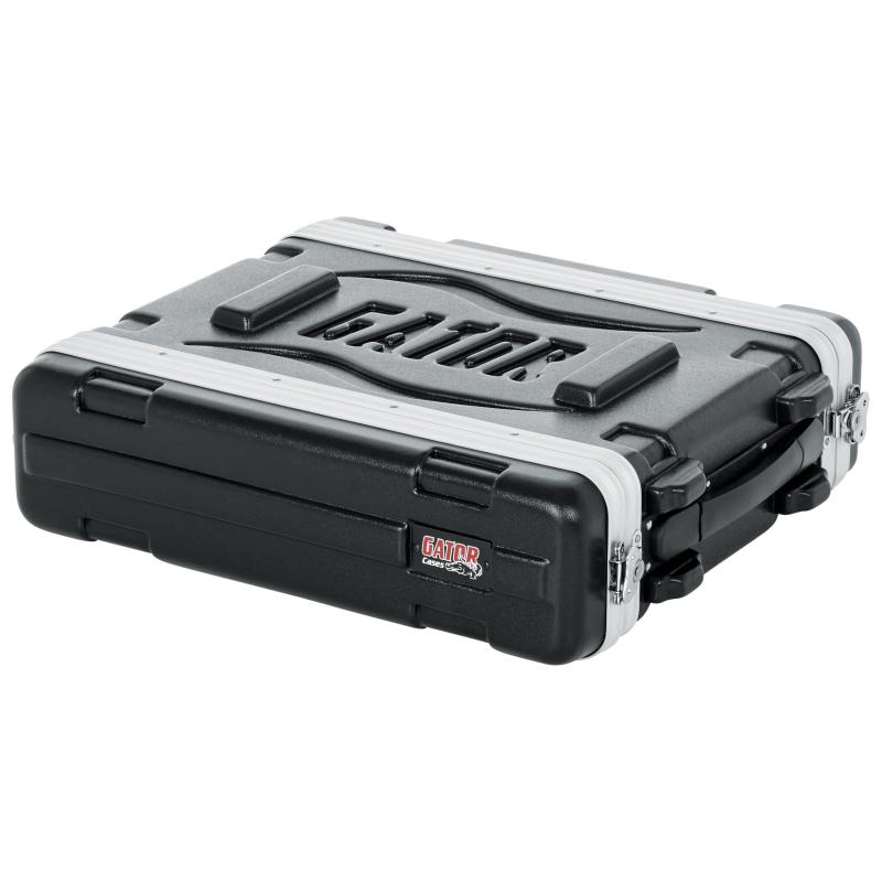 Gator Cases ゲーター ラックケース 2U ショートサイズ PE製 軽量設計 Standard Molded Rack Case Series GR-2S [ネジ/ワッシャー付属] ｜シオカゼ商店