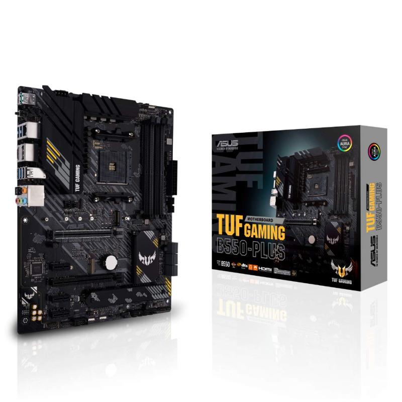 ASUS TUF GAMING B550-PLUS AMD Ryzen 5000シリーズ AM4 対応 B550 搭載 ATX マザーボード/品