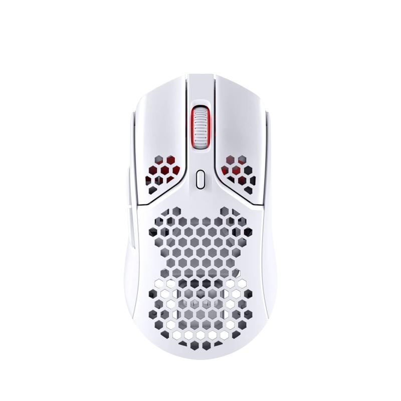 ハイパーエックス(HyperX) HyperX Pulsefire Hasteワイヤレスゲーミングマウス ゲーマー向け 超軽さ六角外殻目論む 62瓦 白いこと  4P5D8AA