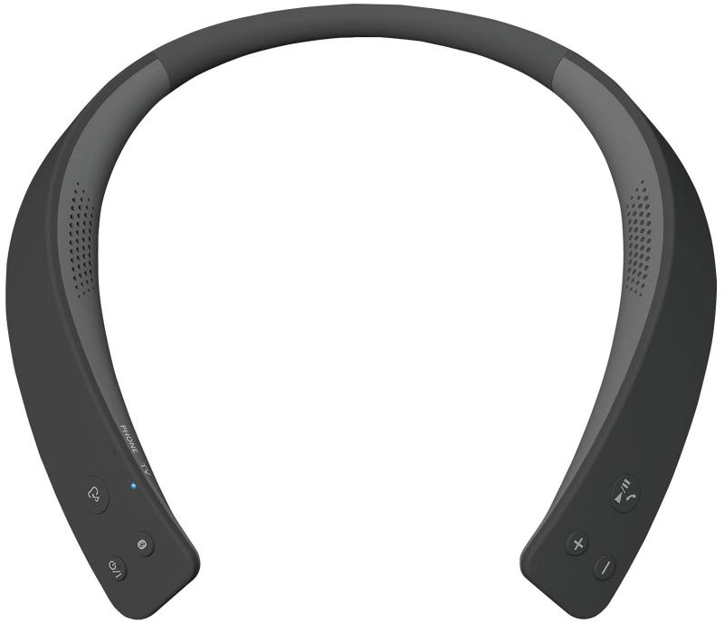 パナソニック ワイヤレスネックスピーカー 首掛けスピーカー Bluetooth マイク搭載 ハンズフリー 約13時間連続再生 SC-WN10-K ブラック