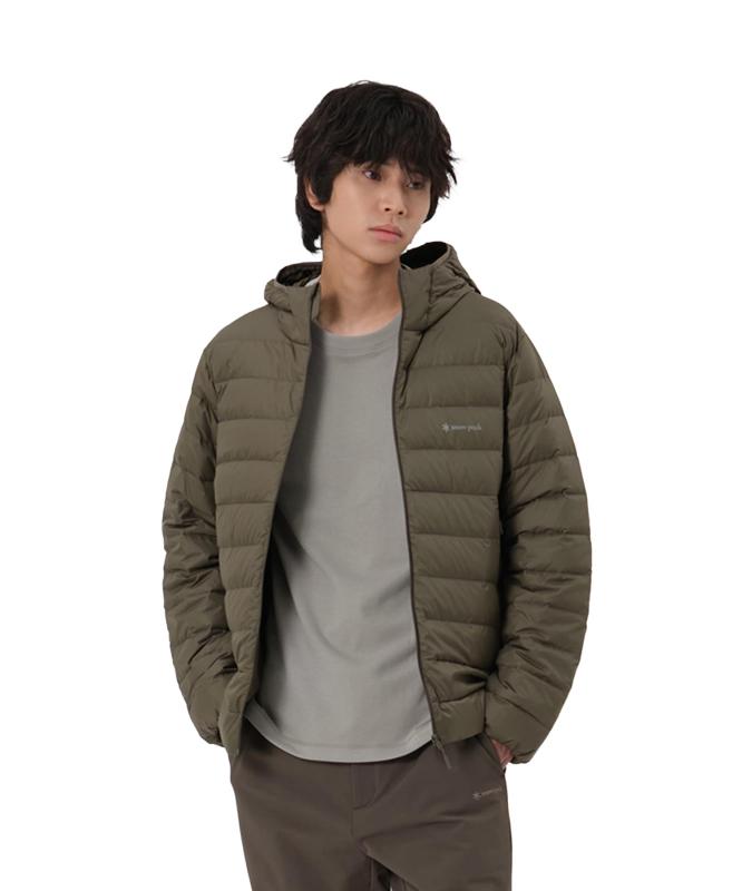 スノーピーク(snow peak)Pertex Lightweight Down Jacket GS-S25WMPDJ12 アウター ジャケット ダウン 中綿 メンズ レディース YELLOW KHAKI L|シオカゼ商店